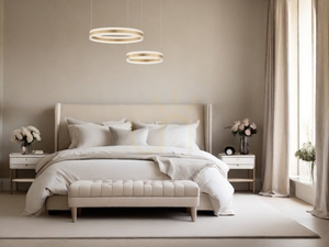 Zlaté závěsné LED svítidlo Luces Exclusivas COLIMA 124 W LE42754 3 Zlaté závěsné LED svítidlo Luces Exclusivas COLIMA 124 W LE42754 small 3
