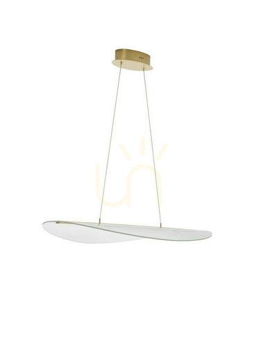 Kontrola Zlaté závěsné LED svítidlo Luces Exclusivas COLIMA LE42755 31 W 2156 lm 3000 K 97 cm
