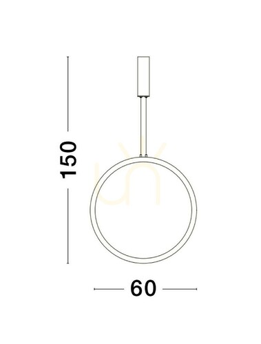 Kontrola AUTLAN Luces Exclusivas Závěsné svítidlo LE42772