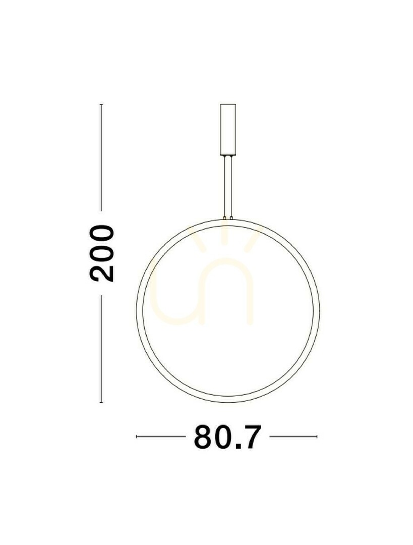 Pohled AUTLAN Luces Exclusivas Závěsné svítidlo LE42776 AUTLAN Luces Exclusivas Závěsné svítidlo LE42776