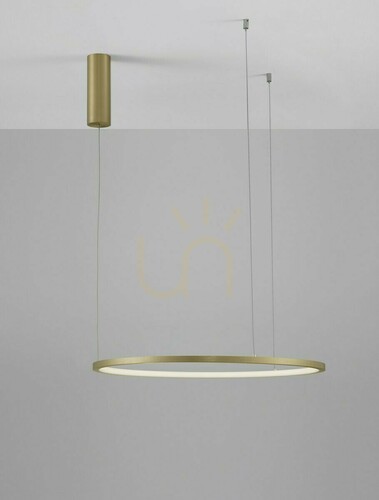 Kontrola Závěsné LED svítidlo TOLUCA Luces Exclusivas LE42777 zlaté 60 cm 36 W