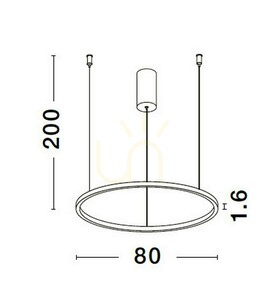 Závěsné svítidlo TOLUCA Luces Exclusivas LE42778 small 2