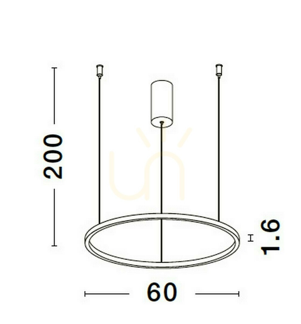 Pohled Závěsné svítidlo TOLUCA Luces Exclusivas LE42780 Závěsné svítidlo TOLUCA Luces Exclusivas LE42780