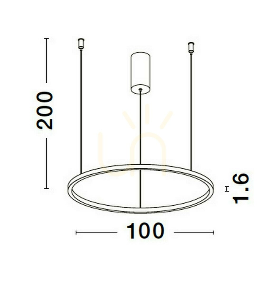 Náhled Závěsné svítidlo TOLUCA Luces Exclusivas LE42785 Závěsné svítidlo TOLUCA Luces Exclusivas LE42785