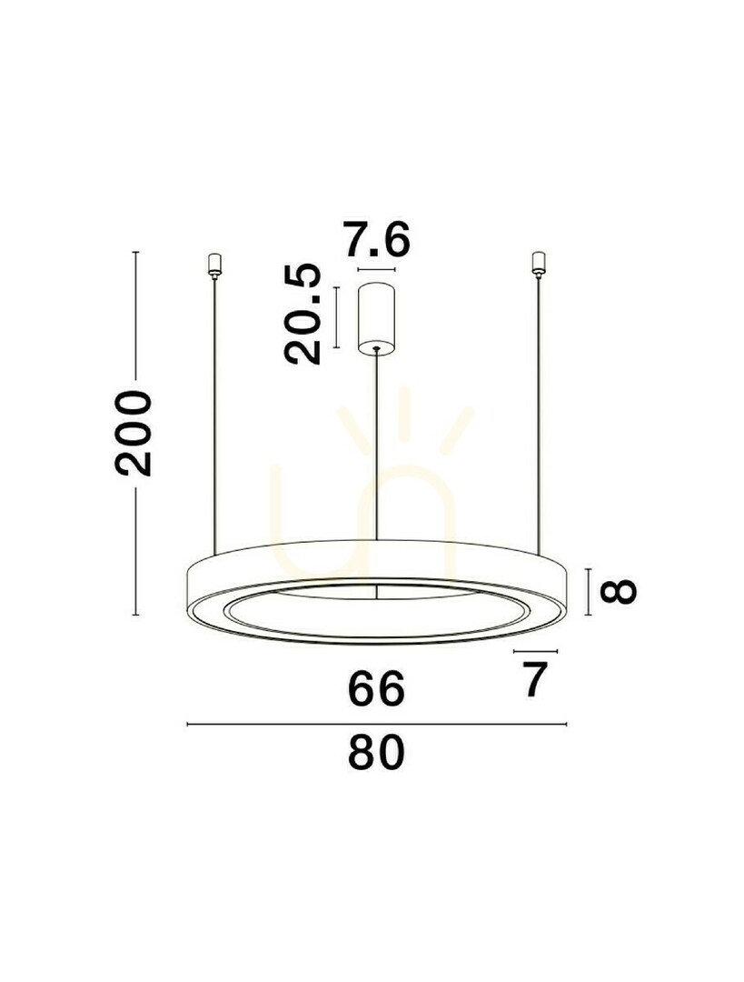 Pohled SONORA Luces Exclusivas závěsné svítidlo LE42811 SONORA Luces Exclusivas závěsné svítidlo LE42811