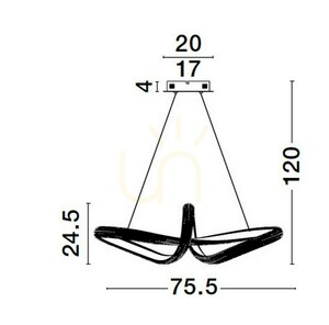 Závěsné svítidlo AMECA Luces Exclusivas LE42817 small 3