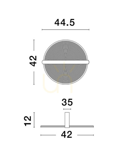 Kontrola Plafón TONALA Luces Exclusivas LE42824