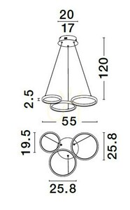 GARCIA Luces Exclusivas Závěsné svítidlo LE42826 2 GARCIA Luces Exclusivas Závěsné svítidlo LE42826 small 2