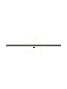 Nástěnná koupelnová lampa VALLES Luces Exclusivas černá LED 18 W 63 cm small 0
