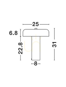 Stolní lampa MORELIA od Luces Exclusivas LE42880 small 2