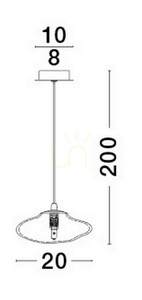 NAYARIT Luces Exclusivas závěsné svítidlo LE42898 small 2