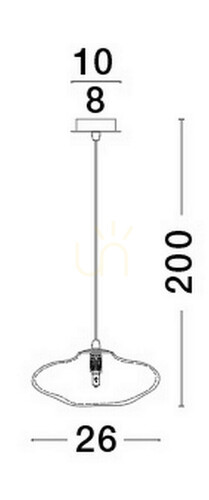 Kontrola NAYARIT Luces Exclusivas závěsné svítidlo LE42899