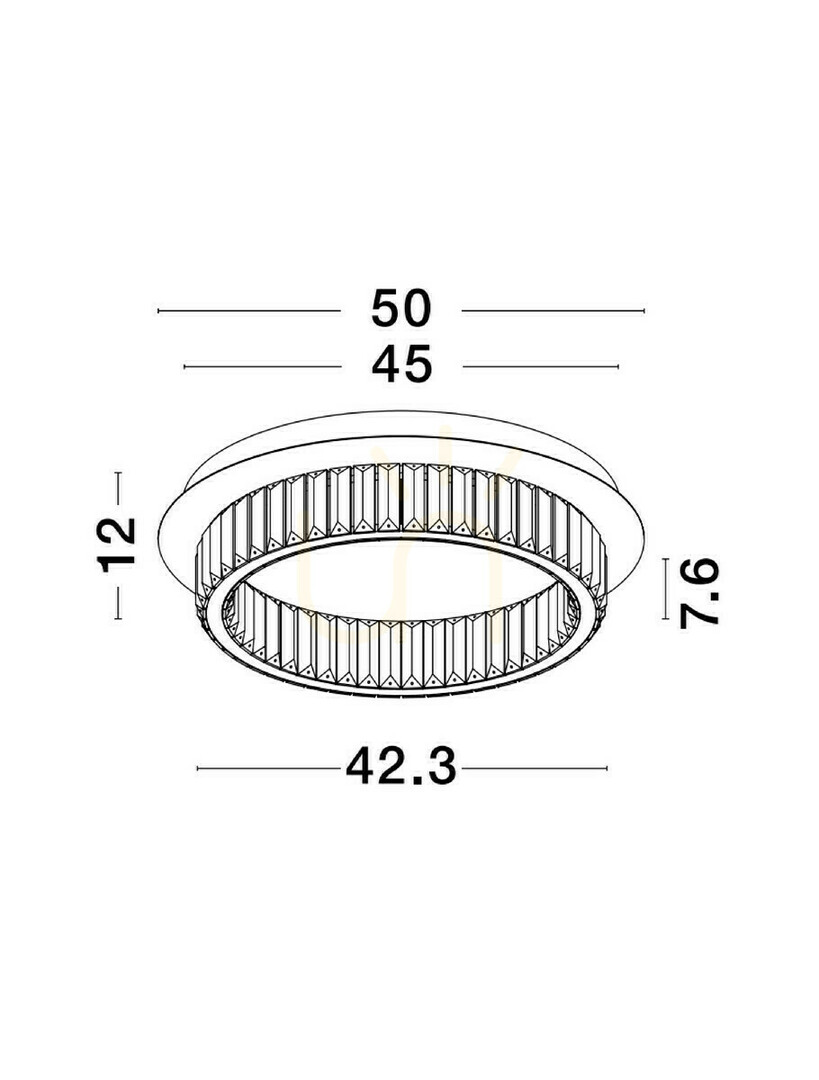 Pohled Plafón BAUTA Luces Exclusivas LE42918 Plafón BAUTA Luces Exclusivas LE42918
