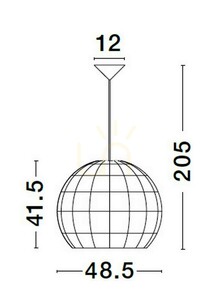 REYNOSA Luces Exclusivas Závěsné svítidlo LE42946 small 2
