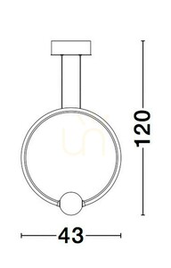 Závěsné svítidlo FRIA Luces Exclusivas LE42965 3 Závěsné svítidlo FRIA Luces Exclusivas LE42965 small 3