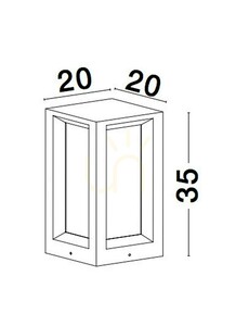 APATZINGAN Luces Exclusivas Osvětlení sloupku LE71583 2 APATZINGAN Luces Exclusivas Osvětlení sloupku LE71583 small 2