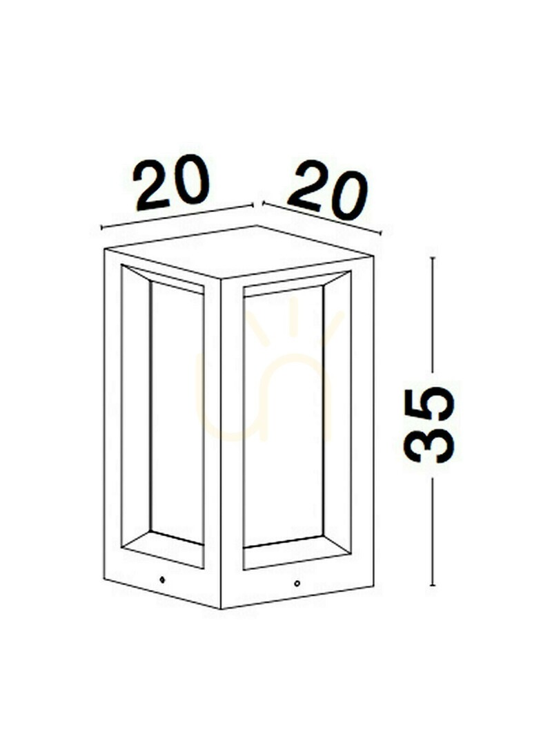 Náhled APATZINGAN Luces Exclusivas Osvětlení sloupku LE71583 APATZINGAN Luces Exclusivas Osvětlení sloupku LE71583