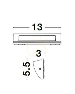 Venkovní nástěnné svítidlo AGUA Luces Exclusivas LE71615 2 Venkovní nástěnné svítidlo AGUA Luces Exclusivas LE71615 small 2