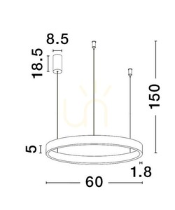 Závěsné svítidlo BARI od Luces Exclusivas LE43255 small 2