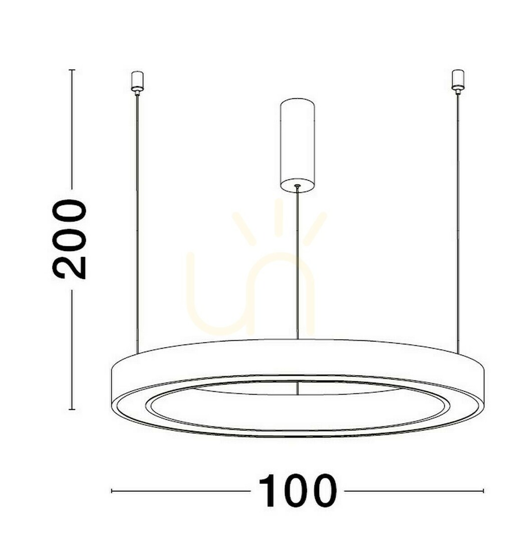 Náhled Závěsné svítidlo MILPA Luces Exclusivas LE43282 Závěsné svítidlo MILPA Luces Exclusivas LE43282