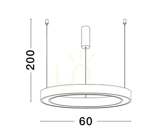 Kontrola Závěsné svítidlo MILPA Luces Exclusivas LE43286