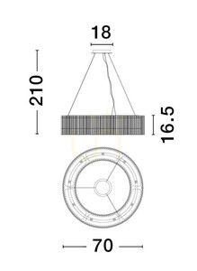 Závěsné svítidlo ACTUN Luces Exclusivas LE43343 1 Závěsné svítidlo ACTUN Luces Exclusivas LE43343 small 1