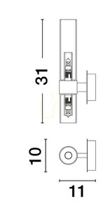 ACUNA Luces Exclusivas nástěnné svítidlo LE43348 2 ACUNA Luces Exclusivas nástěnné svítidlo LE43348 small 2
