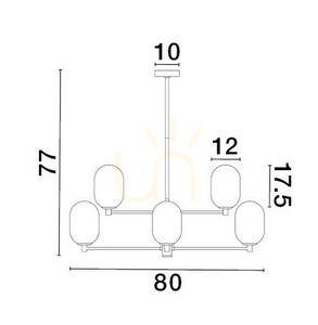 Závěsné svítidlo BADESI Luces Exclusivas LE43350 3 Závěsné svítidlo BADESI Luces Exclusivas LE43350 small 3