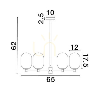 Závěsné svítidlo BADESI Luces Exclusivas LE43351 small 1
