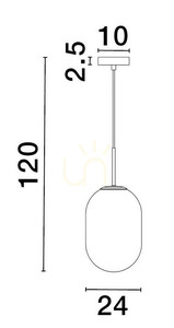 ACUYO Luces Exclusivas Závěsné svítidlo LE43355 1 ACUYO Luces Exclusivas Závěsné svítidlo LE43355 small 1