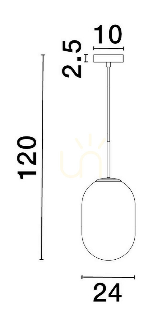 Pohled ACUYO Luces Exclusivas Závěsné svítidlo LE43355 ACUYO Luces Exclusivas Závěsné svítidlo LE43355