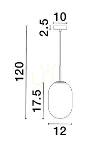ACUYO Luces Exclusivas Závěsné svítidlo LE43357 small 2