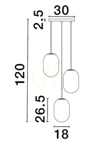 ACUYO Luces Exclusivas Závěsné svítidlo LE43358 2 ACUYO Luces Exclusivas Závěsné svítidlo LE43358 small 2