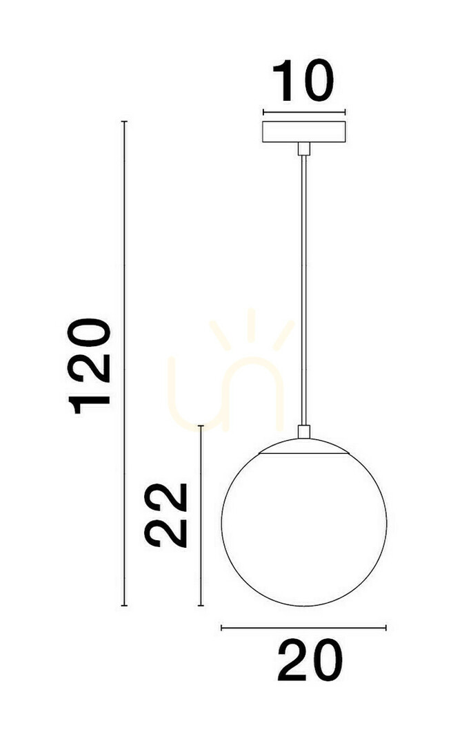 Pohled ADELA Luces Exclusivas Závěsné svítidlo LE43363 ADELA Luces Exclusivas Závěsné svítidlo LE43363