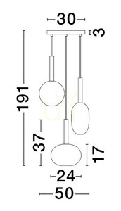 Závěsné svítidlo BAJOS Luces Exclusivas LE43394 1 Závěsné svítidlo BAJOS Luces Exclusivas LE43394 small 1