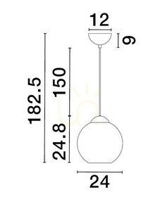 BALMI Luces Exclusivas Závěsné svítidlo LE43411 small 1