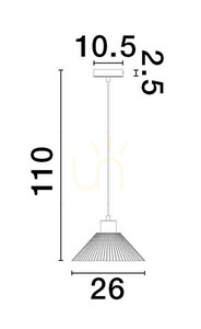 Závěsné svítidlo BAPUZ Luces Exclusivas LE43428 2 Závěsné svítidlo BAPUZ Luces Exclusivas LE43428 small 2