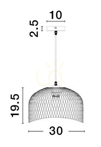 Závěsné svítidlo BAQUE Luces Exclusivas LE43432 2 Závěsné svítidlo BAQUE Luces Exclusivas LE43432 small 2