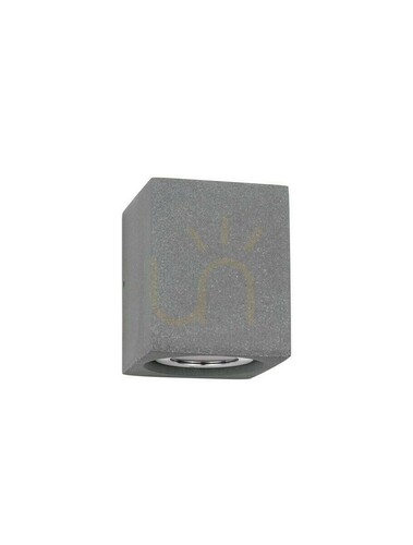 Kontrola Venkovní nástěnné svítidlo Luces Exclusivas ACHLUM LE73514 betonové LED 5W 200lm 3000K šedé IP65, kostka 9 cm