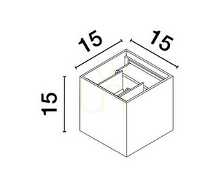 Venkovní nástěnné svítidlo ACOMUL Luces Exclusivas LE73520 small 3