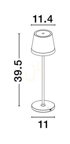 Kontrola Venkovní stojací lampa ADOBES Luces Exclusivas LE73542