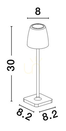 Kontrola Venkovní stojací lampa AGUITA od Luces Exclusivas LE73550