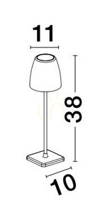 Venkovní stojací lampa AGUITA od Luces Exclusivas LE73554 1 Venkovní stojací lampa AGUITA od Luces Exclusivas LE73554 small 1