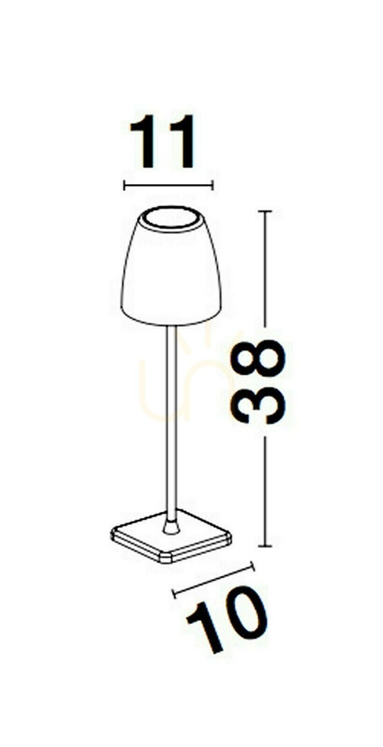 Zobrazit Venkovní stojací lampa AGUITA od Luces Exclusivas LE73556 Venkovní stojací lampa AGUITA od Luces Exclusivas LE73556