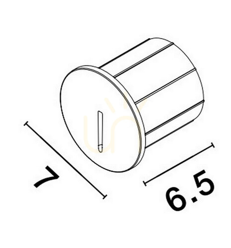 Kontrola Venkovní nástěnná lampa BACAME od Luces Exclusivas LE73565
