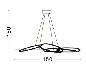 Závěsné svítidlo BANO od Luces Exclusivas LE43480 2 Závěsné svítidlo BANO od Luces Exclusivas LE43480 small 2