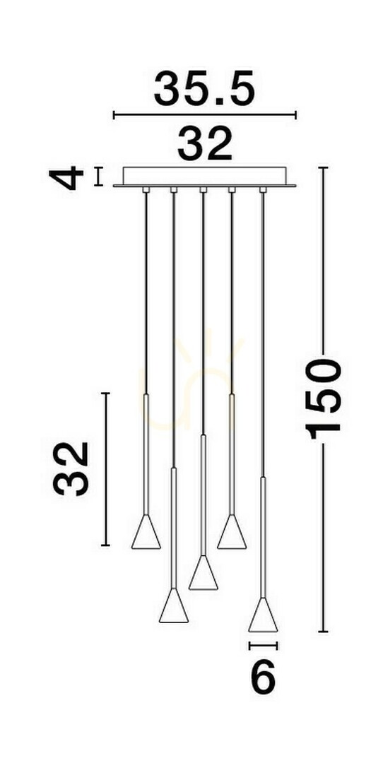 Zobrazit SITGES Luces Exclusivas Závěsné svítidlo LE43498 SITGES Luces Exclusivas Závěsné svítidlo LE43498