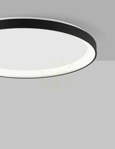 Černé LED stropní svítidlo Luces Exclusivas ROTA LE43523 40 W 48 cm small 1