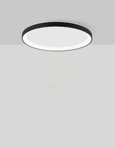 Černé LED stropní svítidlo Luces Exclusivas ROTA LE43523 40 W 48 cm small 2
