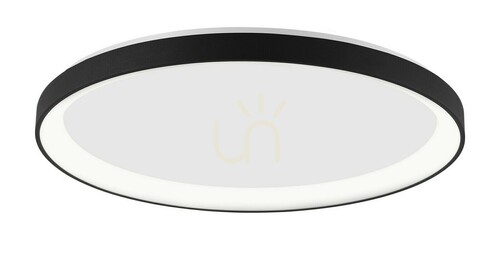 Kontrola Černé LED stropní svítidlo Luces Exclusivas ROTA LE43523 40 W 48 cm